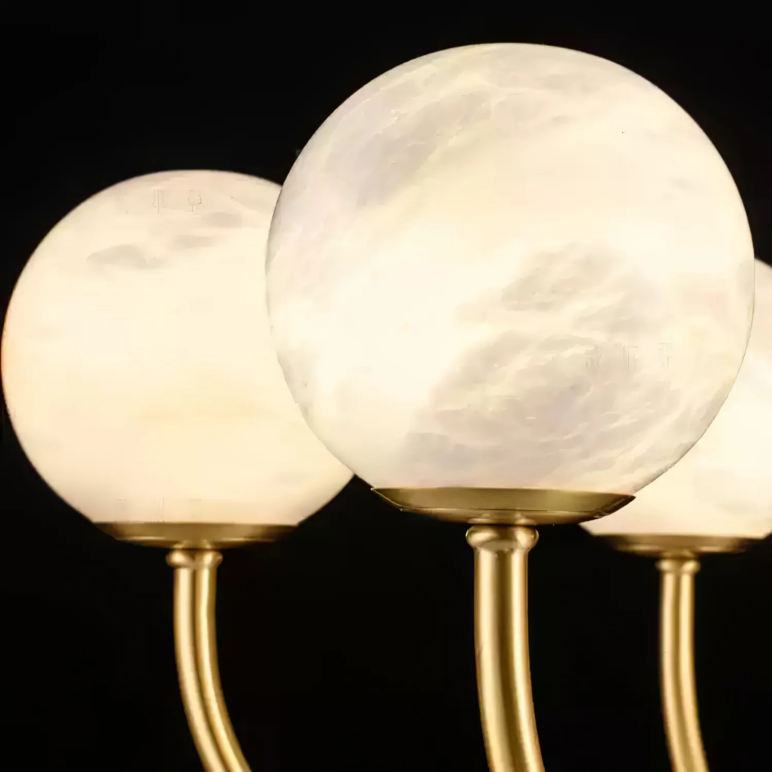 Aurelian Alabaster Globe Chandelier - Image 28