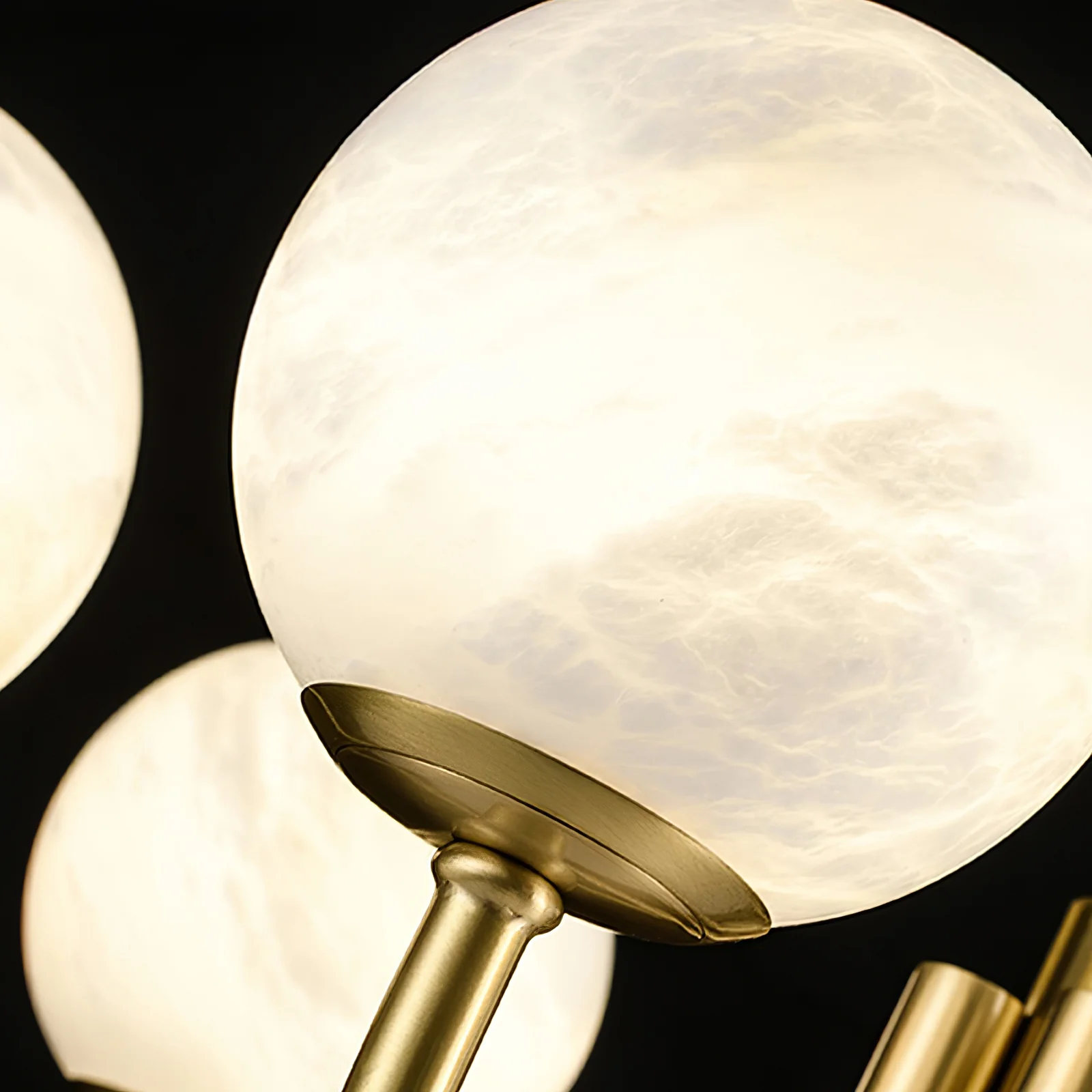 Aurelian Alabaster Globe Chandelier - Image 29