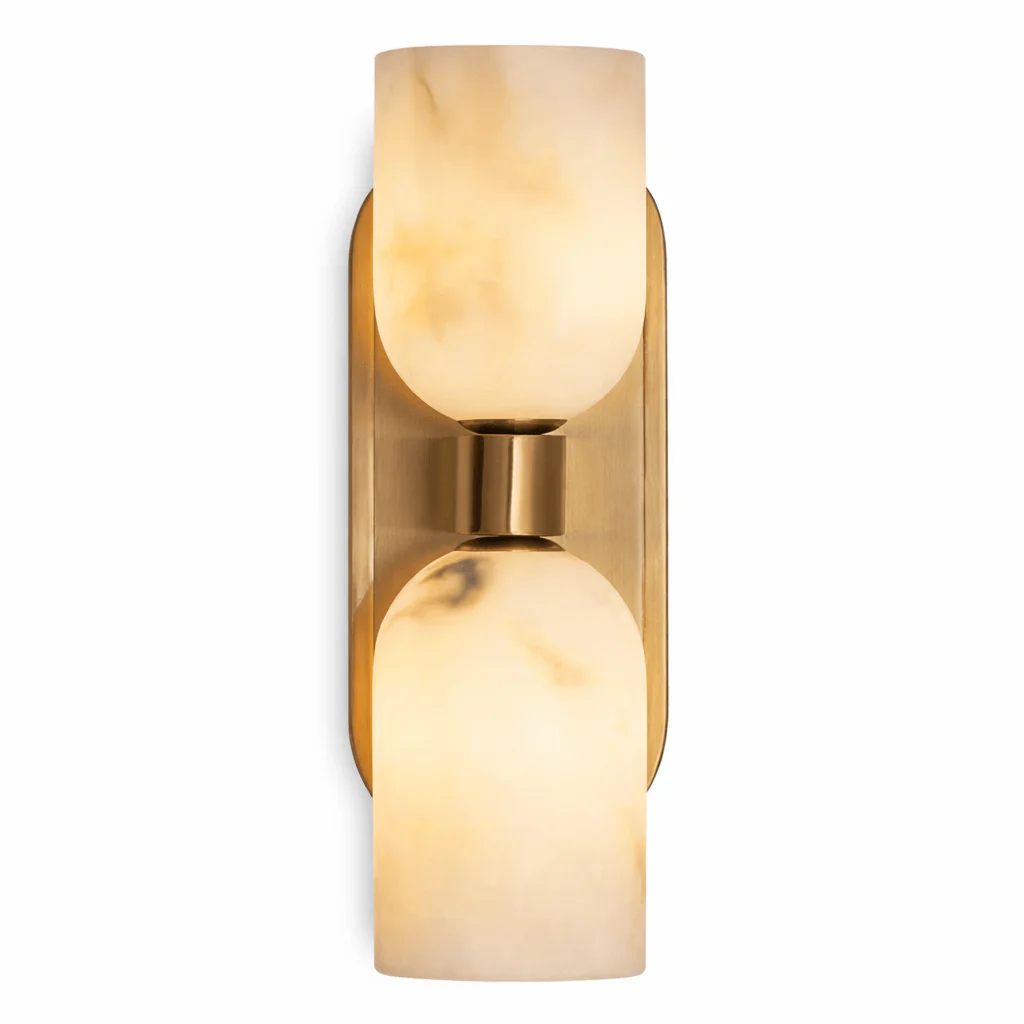 Aurelian Twin Alabaster Wall Light - Image 8