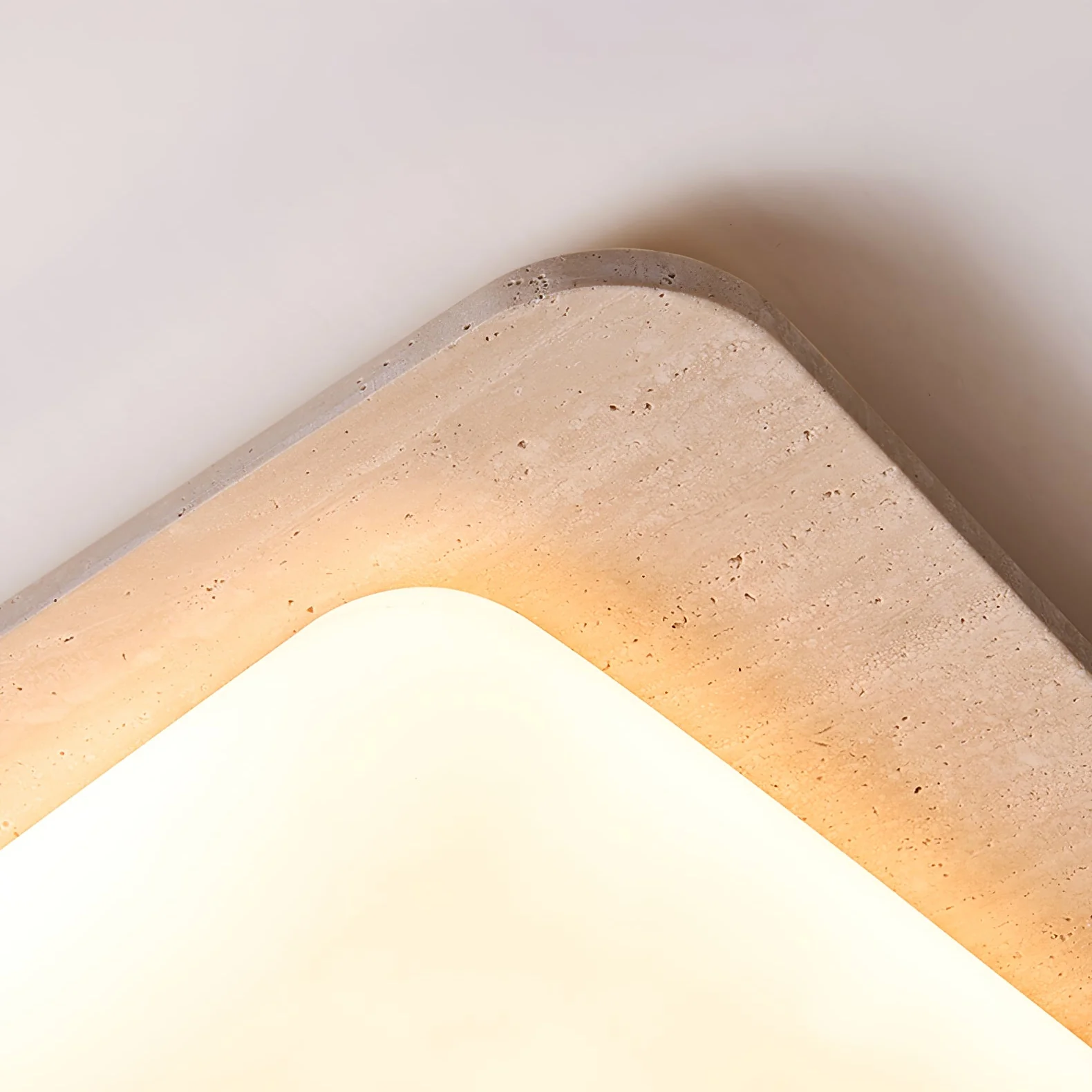 Aurilith Travertine Ceiling Light - Image 5
