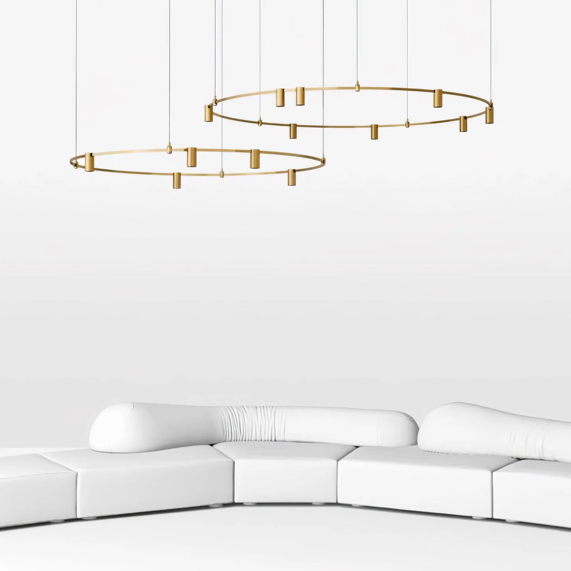 Auroom Round Chandelier - Image 10