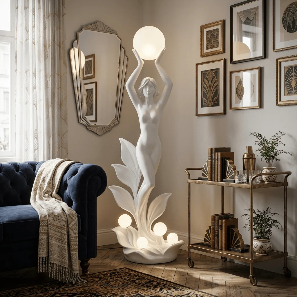 Aurora Muse Sculptural Floor Lamp - Image 6
