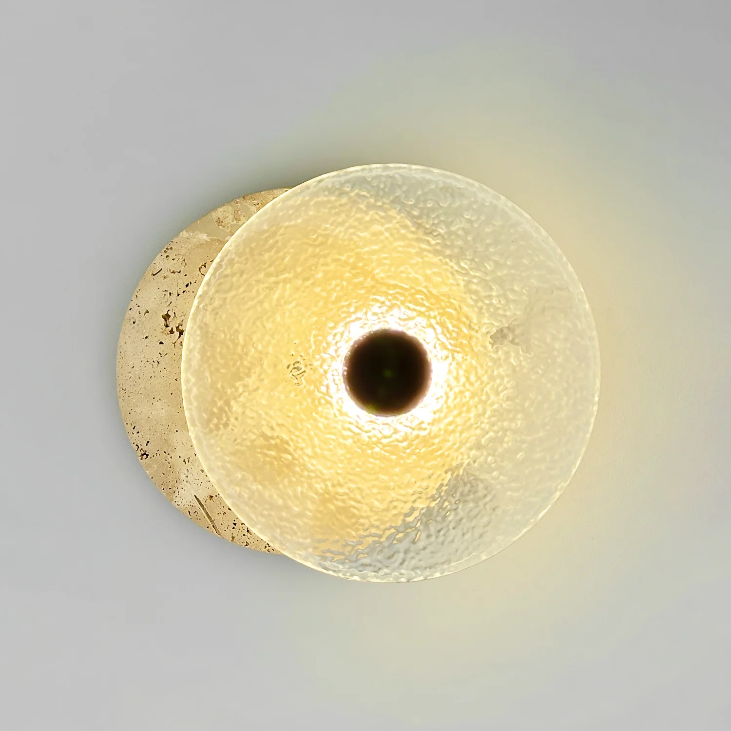 Aurora Travertine Wall Lamp - Image 17