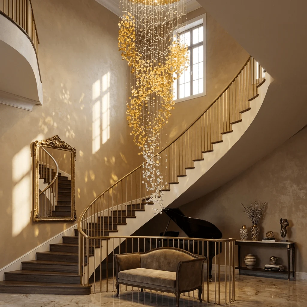 Aurum Cascade Chandelier - Image 3
