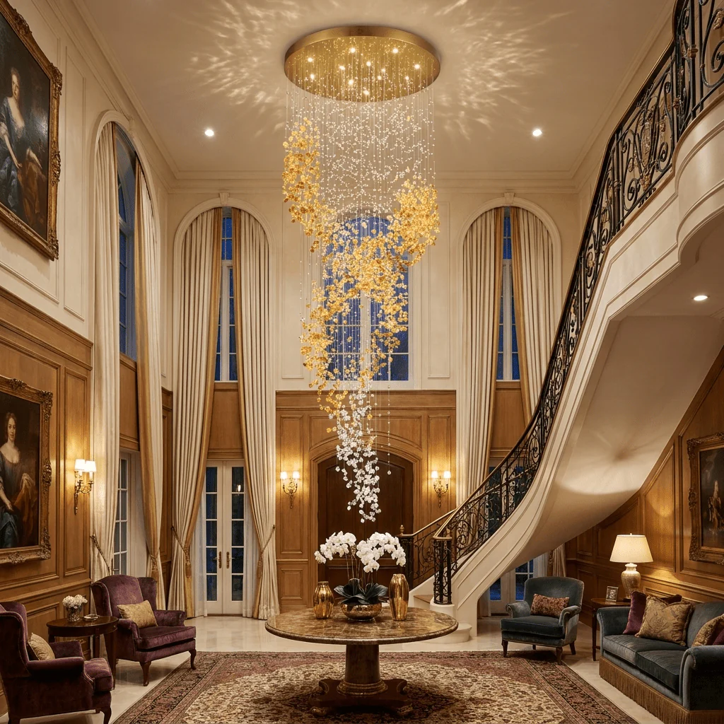 Aurum Cascade Chandelier - Image 4