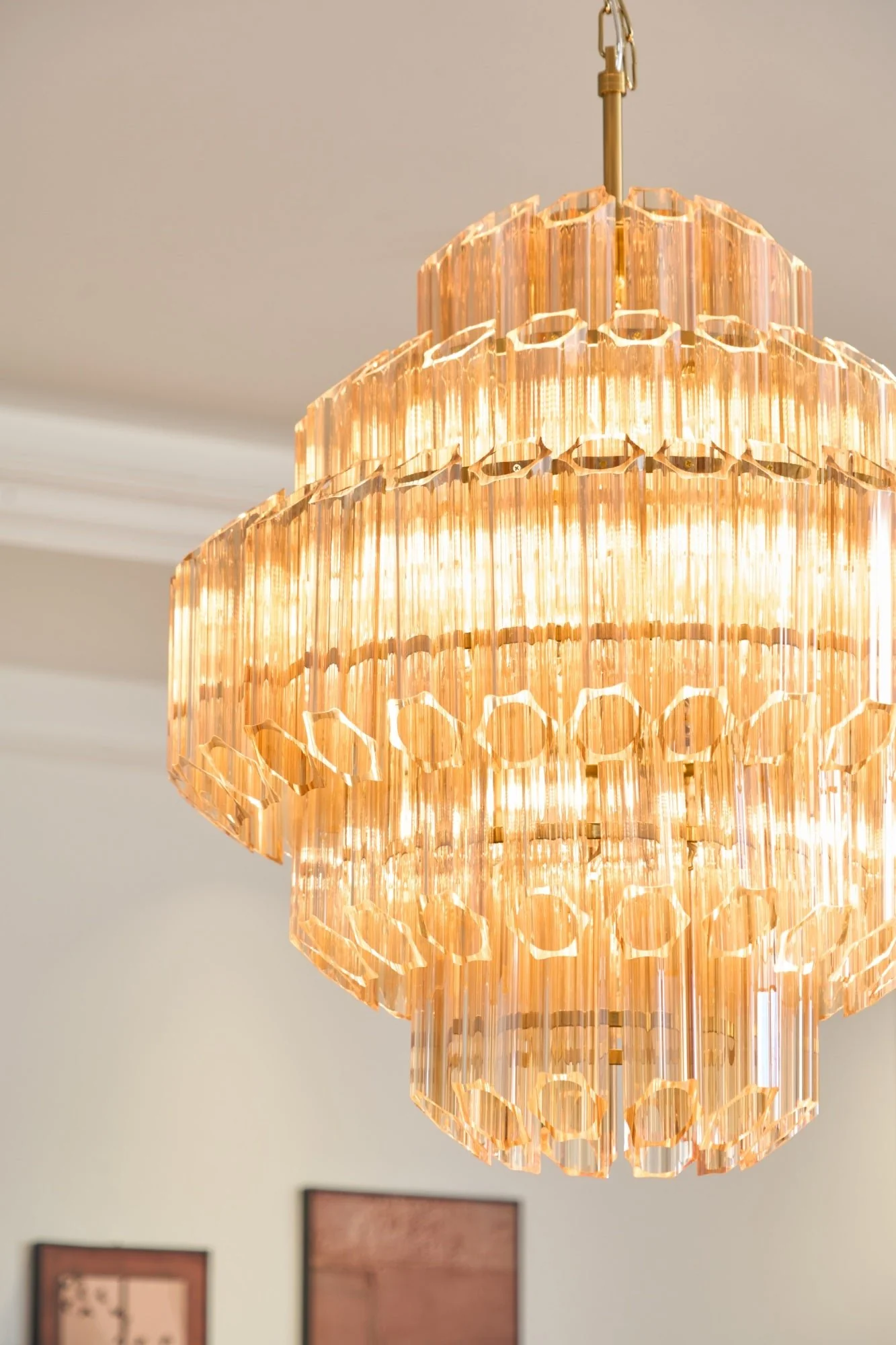 Aurum Cascade Murano Chandelier - Image 15