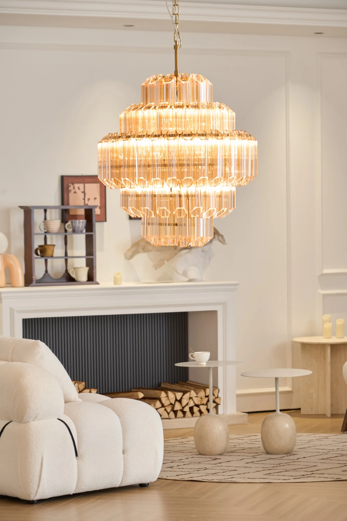 Aurum Cascade Murano Chandelier - Image 21