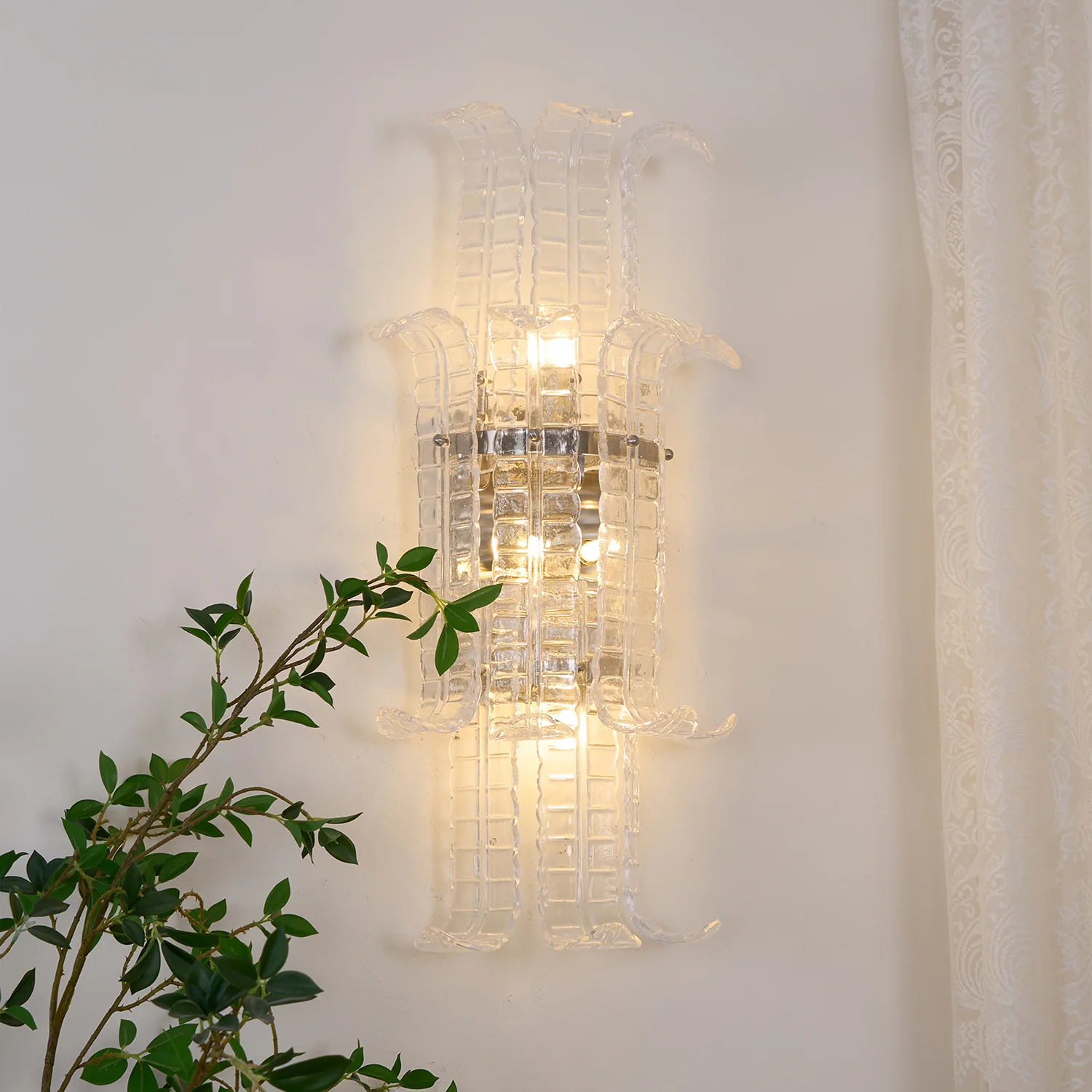 Aveline Murano Glass Wall Sconce - Image 12