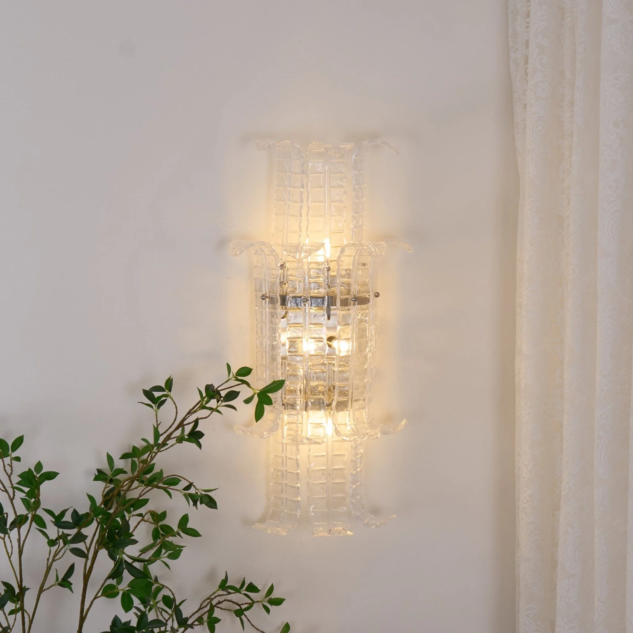 Aveline Murano Glass Wall Sconce - Image 6