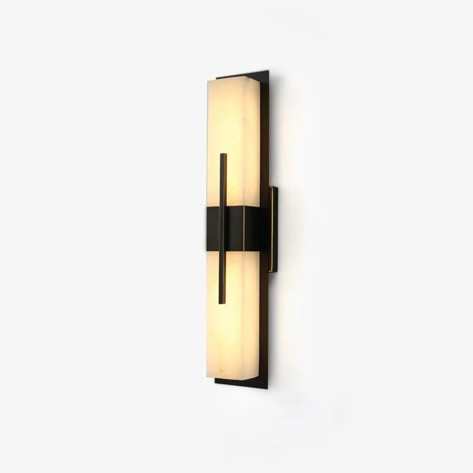 Possini Outdoor Alabaster Wall Light - Image 14