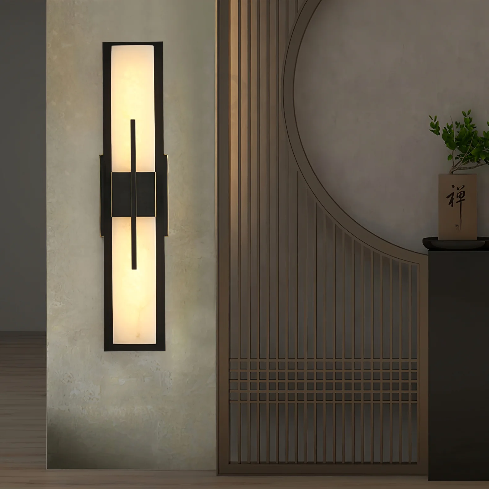Axis Twin Alabaster Sconce - Image 16