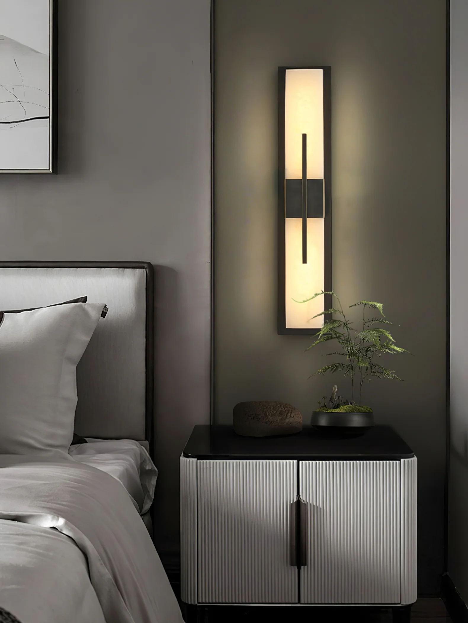 Axis Twin Alabaster Sconce - Image 24