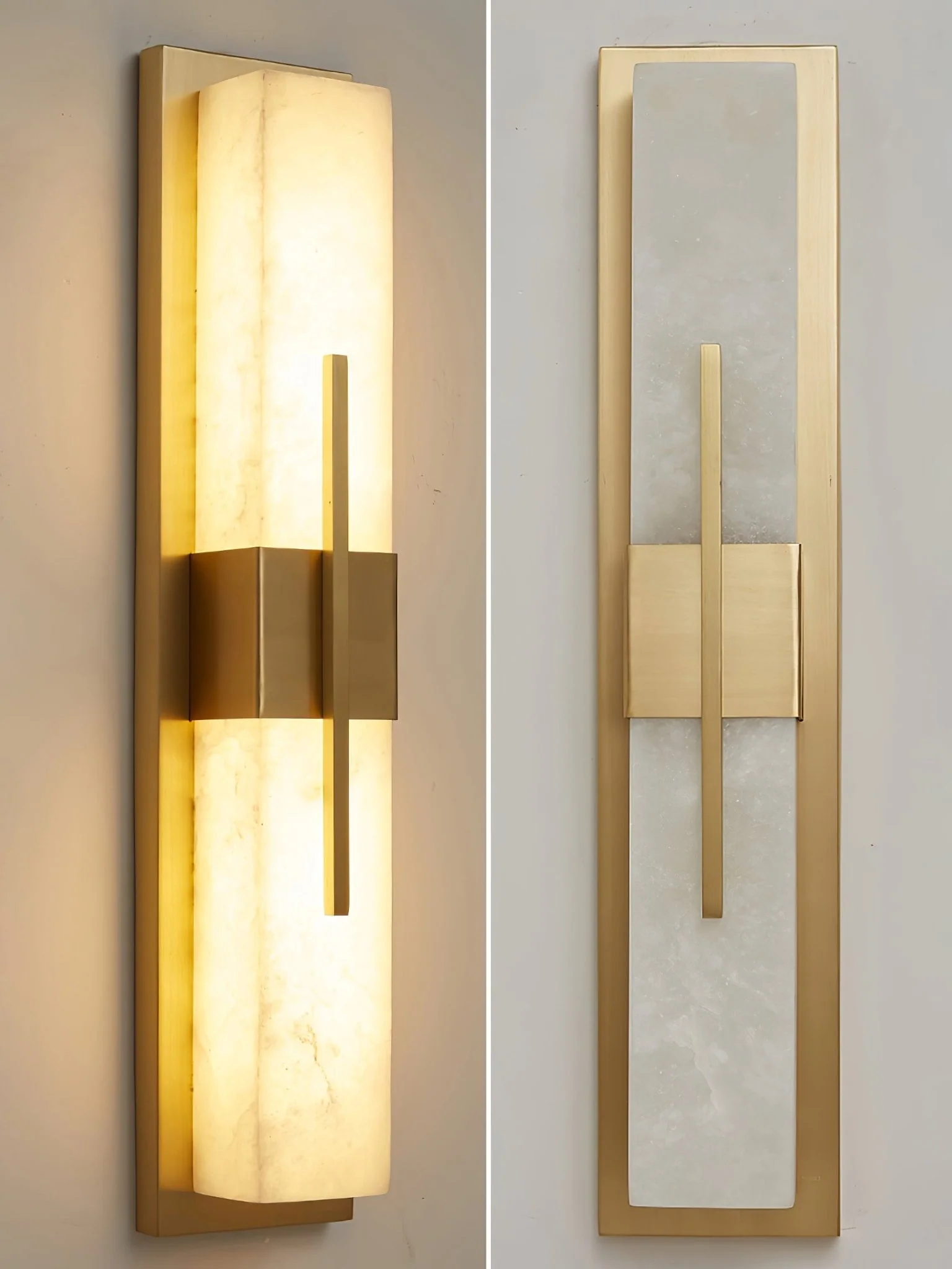 Axis Twin Alabaster Sconce - Image 29