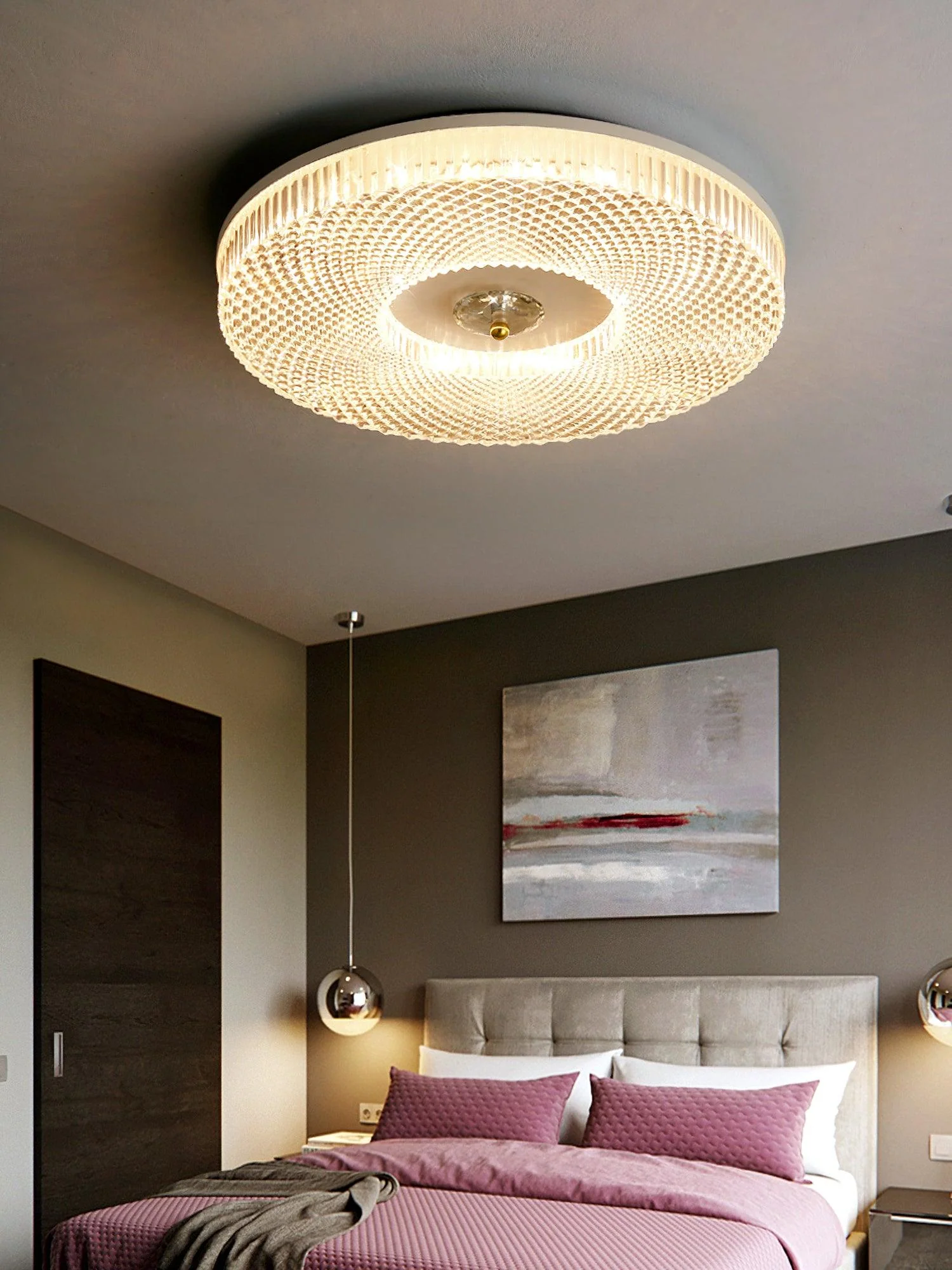 Ayla LED Flush Mount Ceiling Light - Image 11