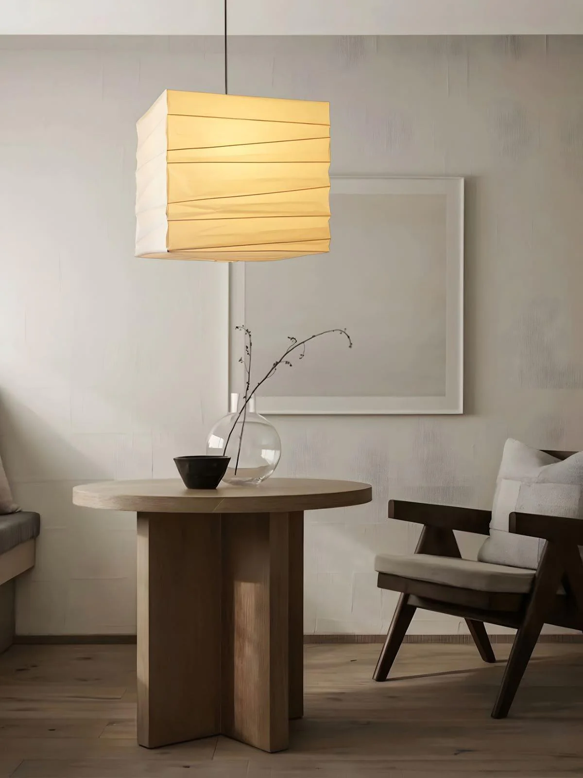 Ayla Paper Cube Pendant Lamp - Image 6