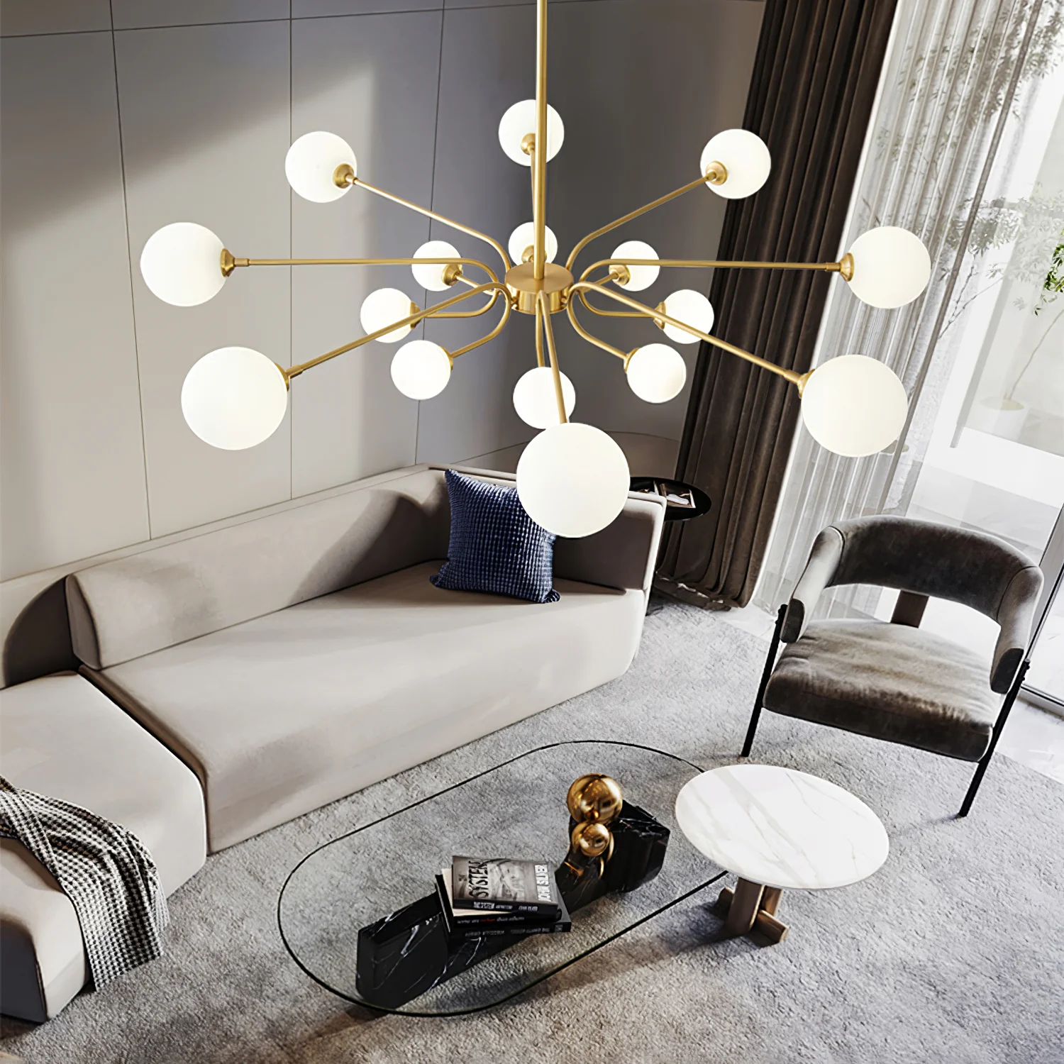 Balloon Ball Chandelier - Image 24