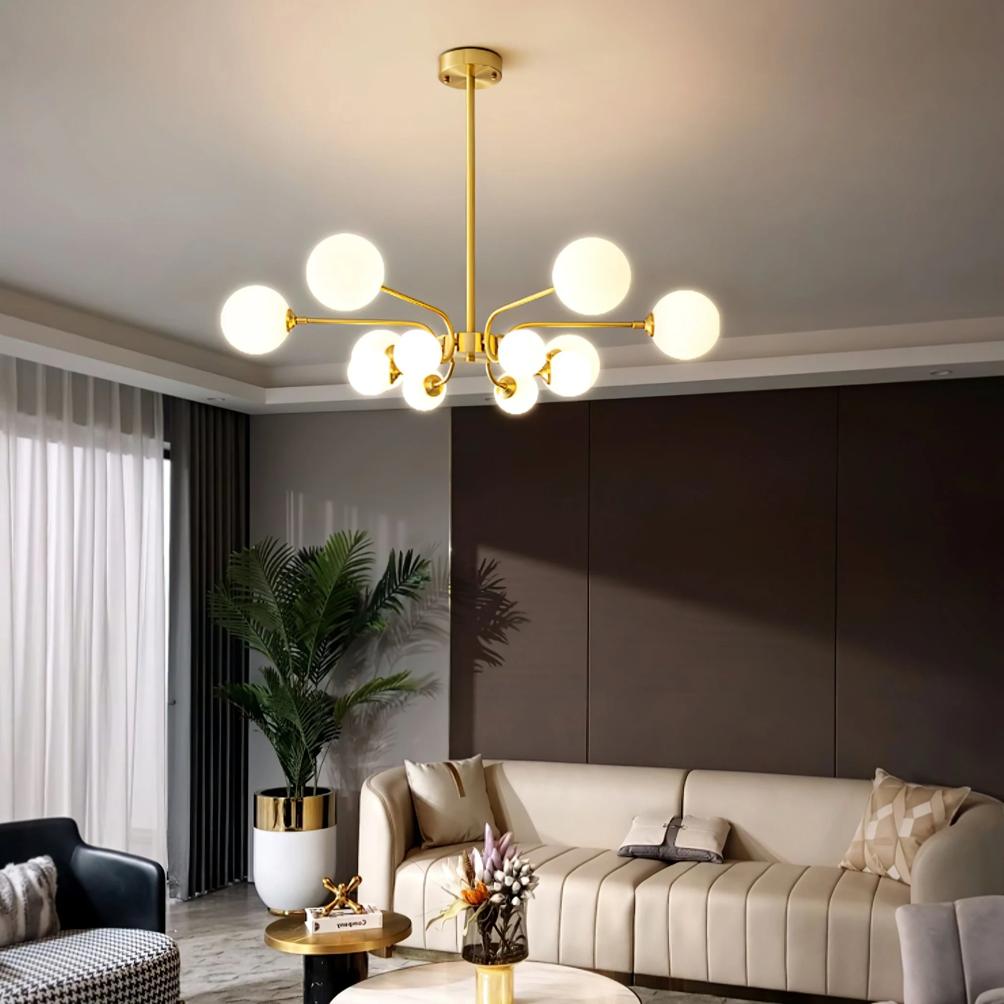 Balloon Ball Chandelier - Image 4