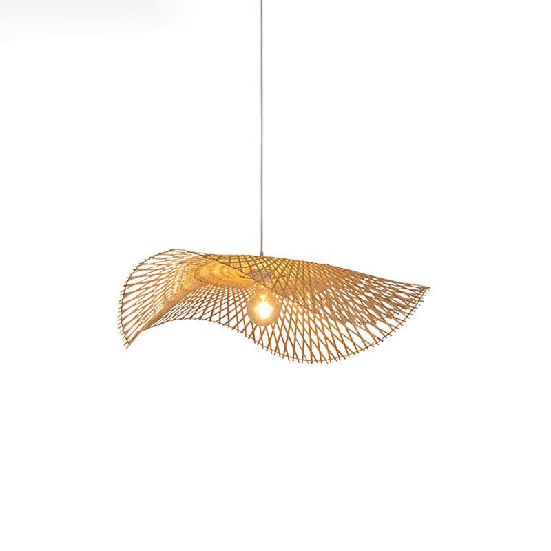 Bamboo Frame Pendant Lamp - Image 13