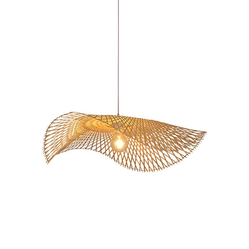Bamboo Frame Pendant Lamp - Image 15