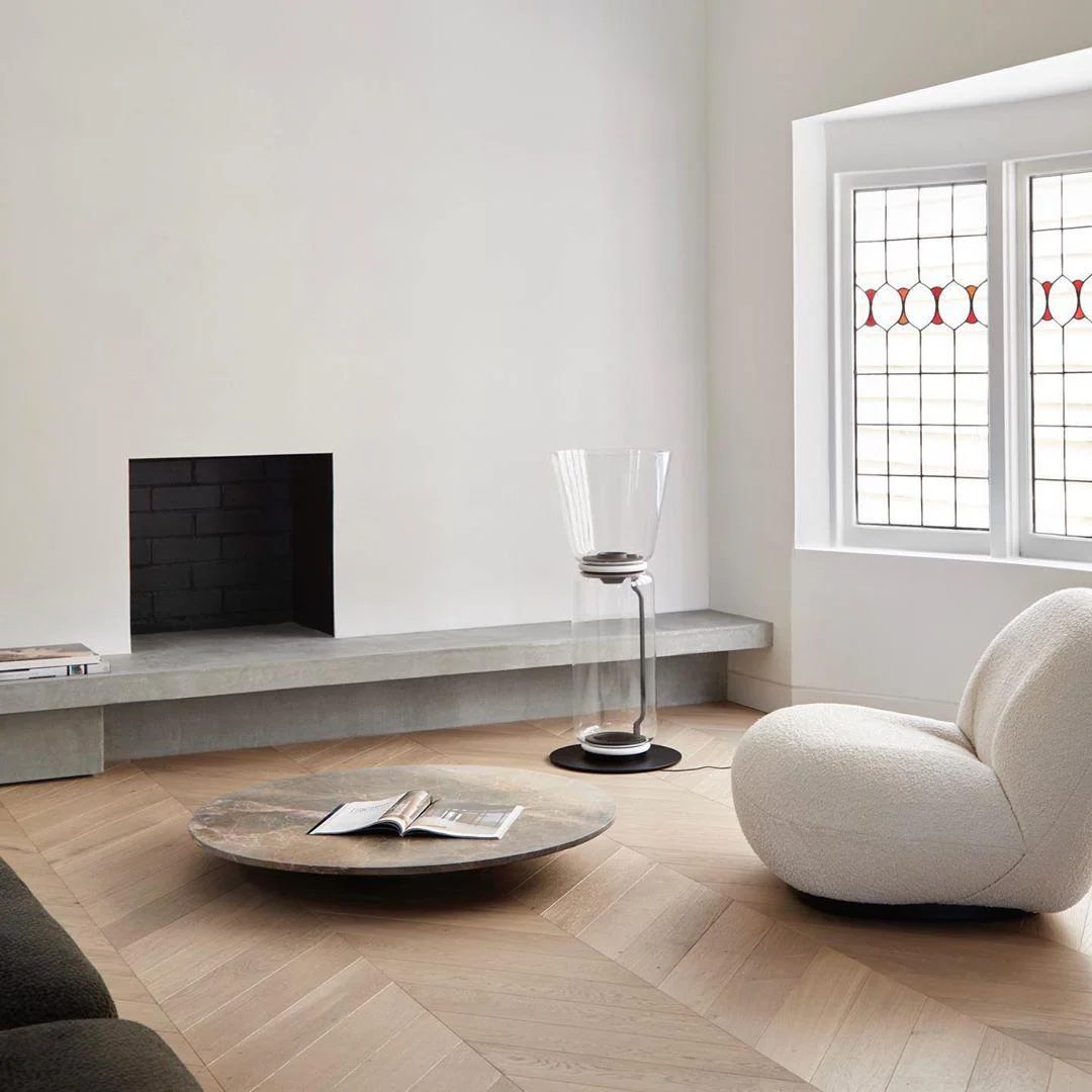 Bamboo Glass Floor Lamp - Image 30