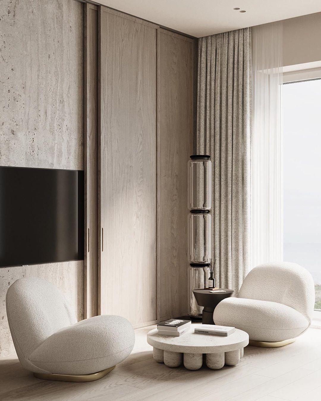 Bamboo Glass Floor Lamp - Image 37
