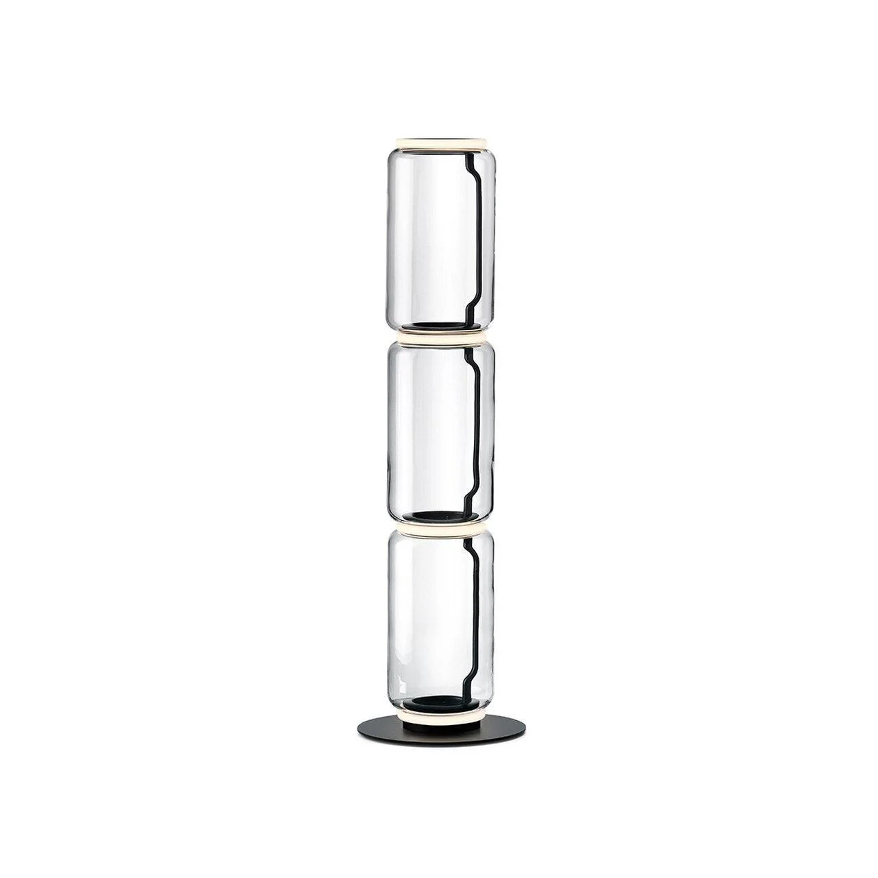 Bamboo Glass Floor Lamp - Image 55