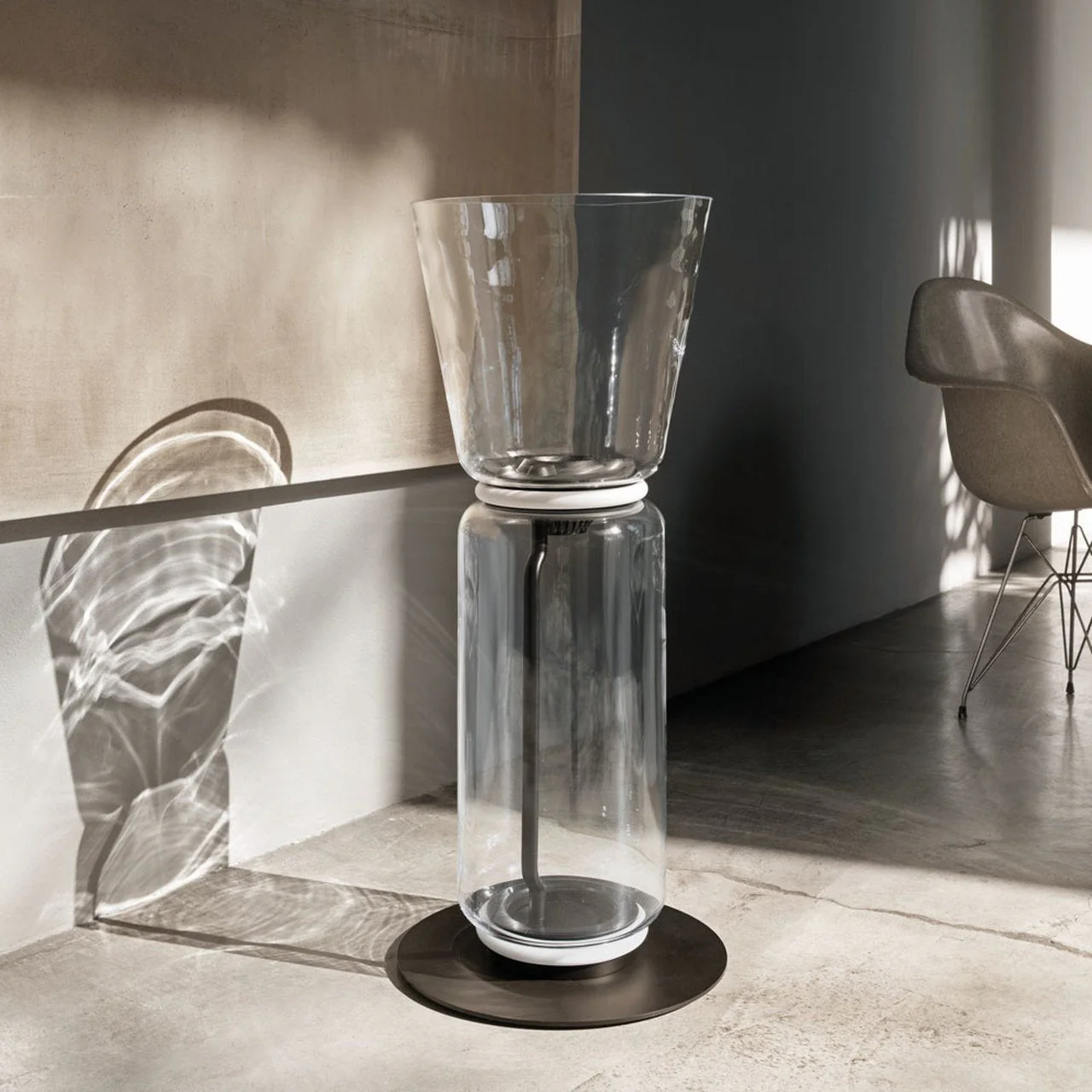 Bamboo Glass Floor Lamp - Image 68