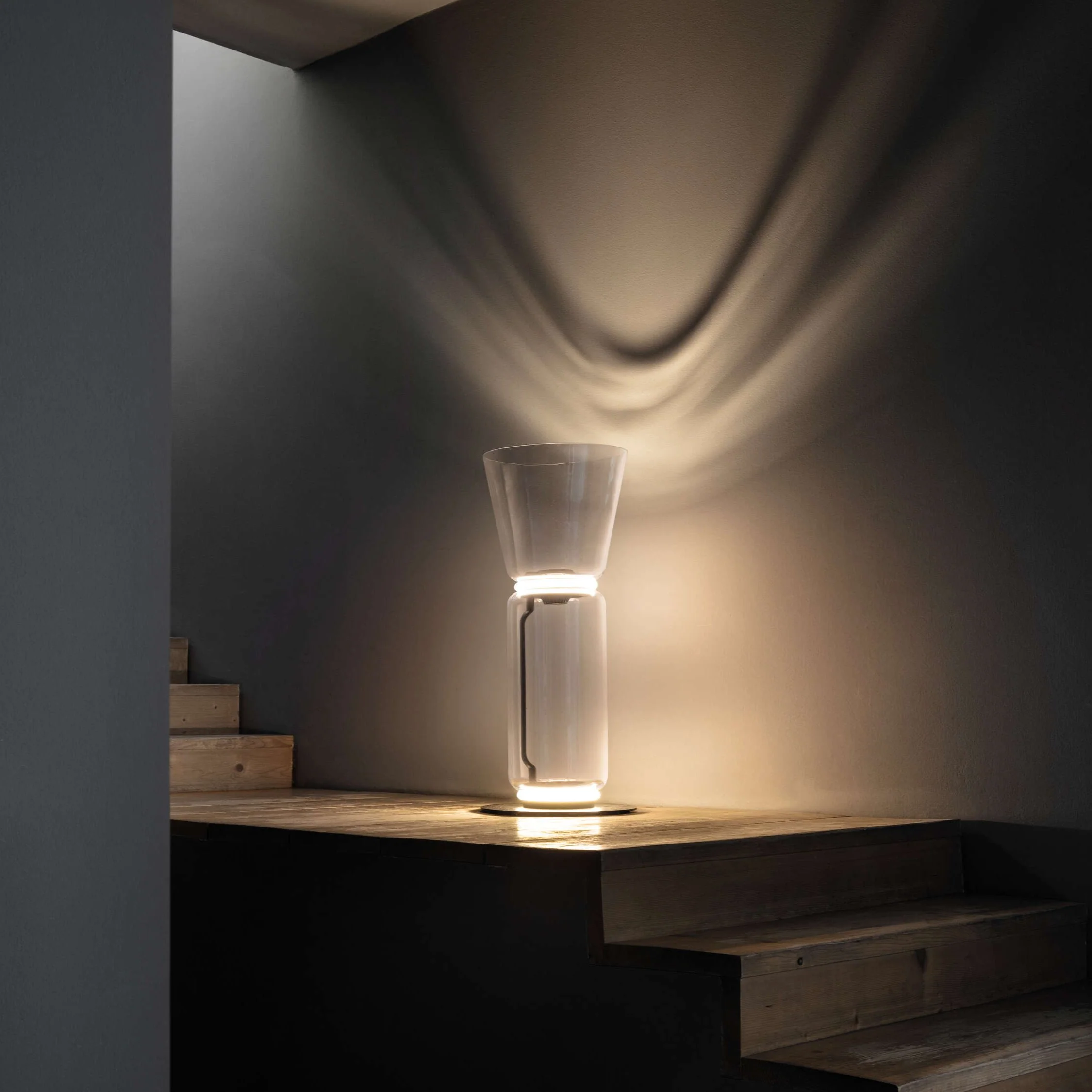 Bamboo Glass Floor Lamp - Image 85