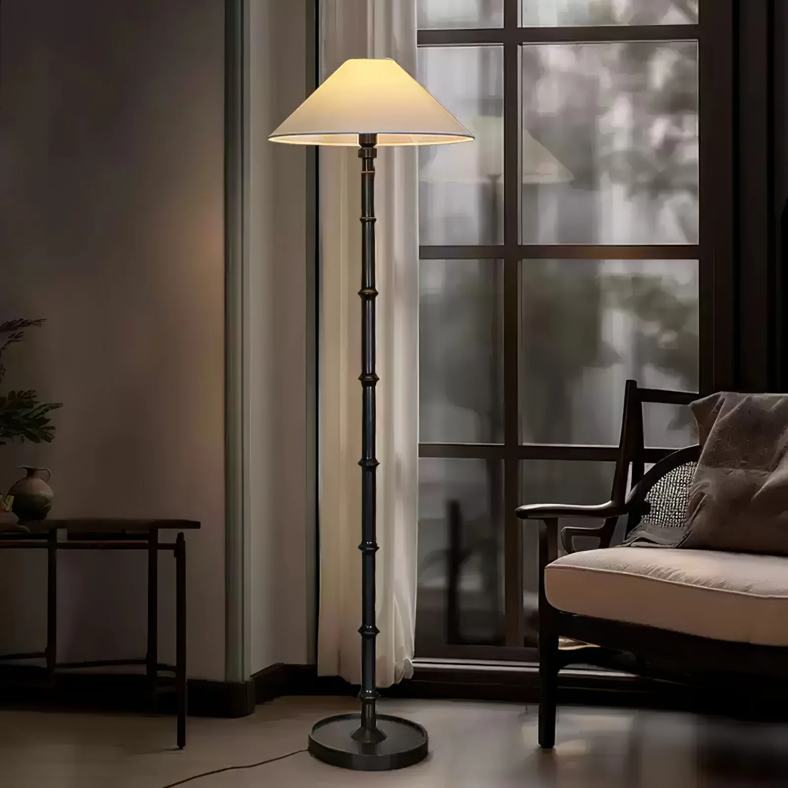 Bamboo Knot Floor Lamp - Image 3