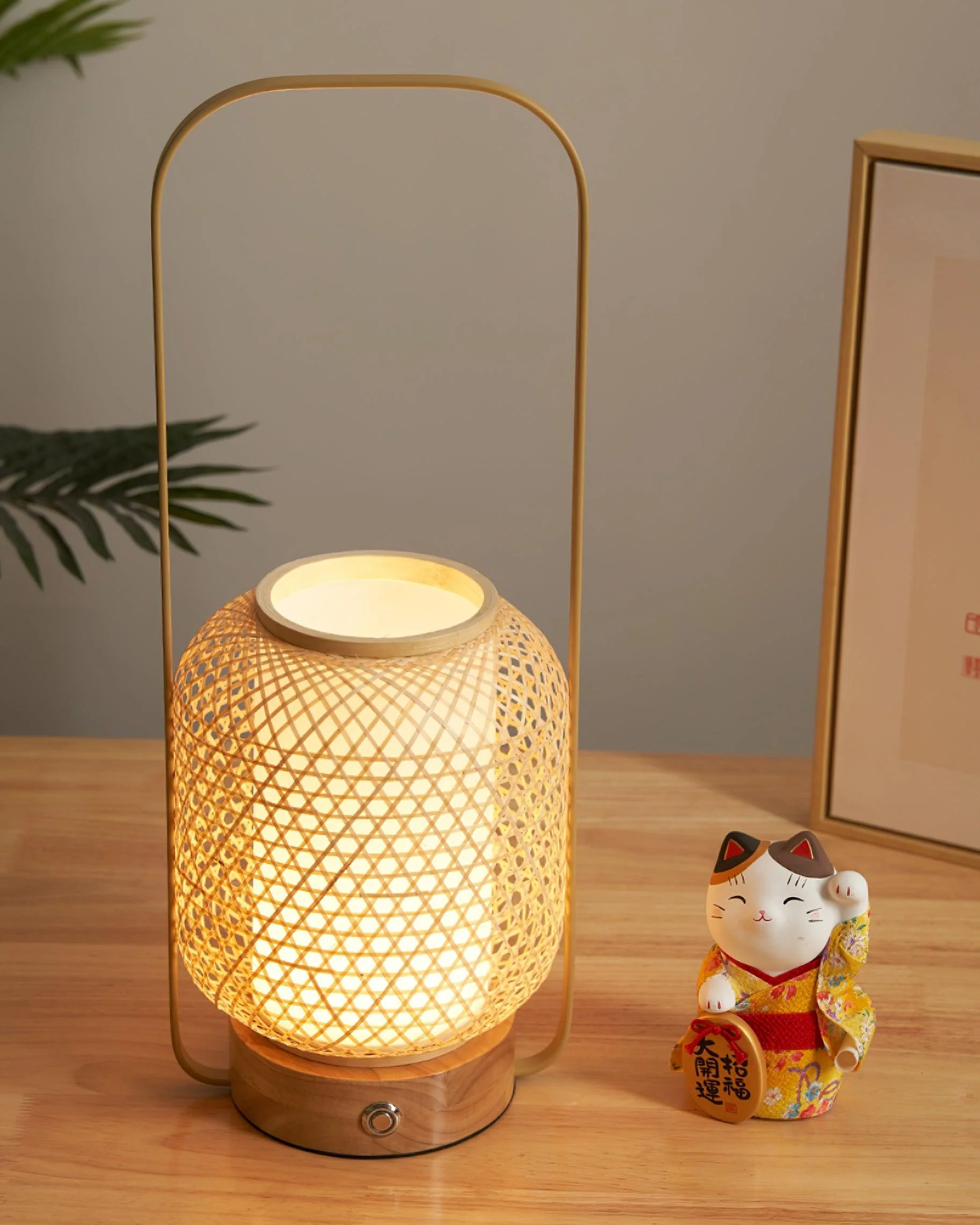 Bamboo Lantern Table Lamp - Image 16