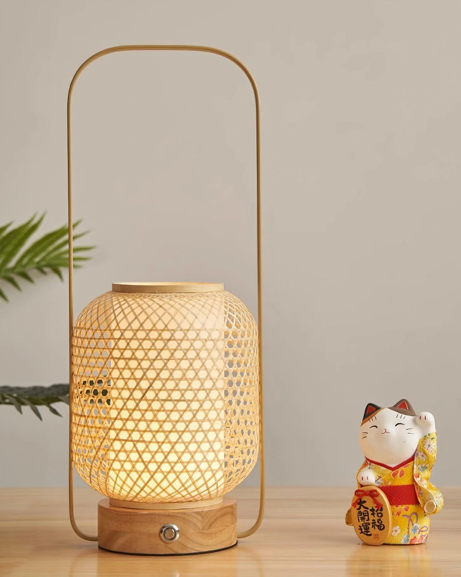 Bamboo Lantern Table Lamp - Image 19