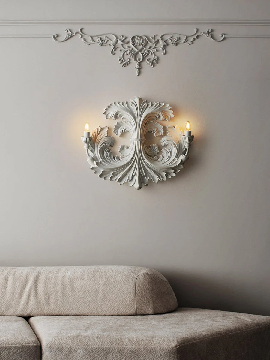 Baroque Blossom Wall Sconce - Image 9
