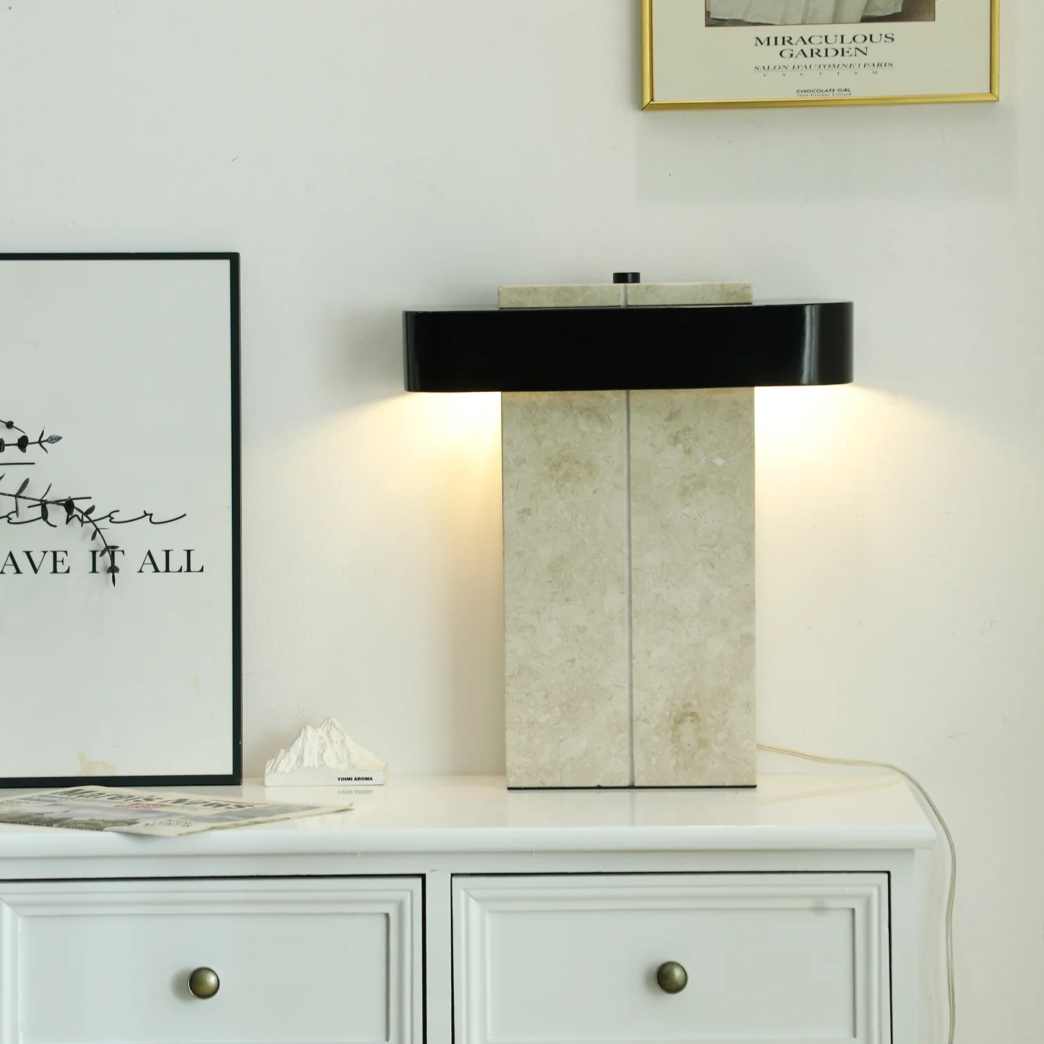 Bastion Marble Table Lamp - Image 2