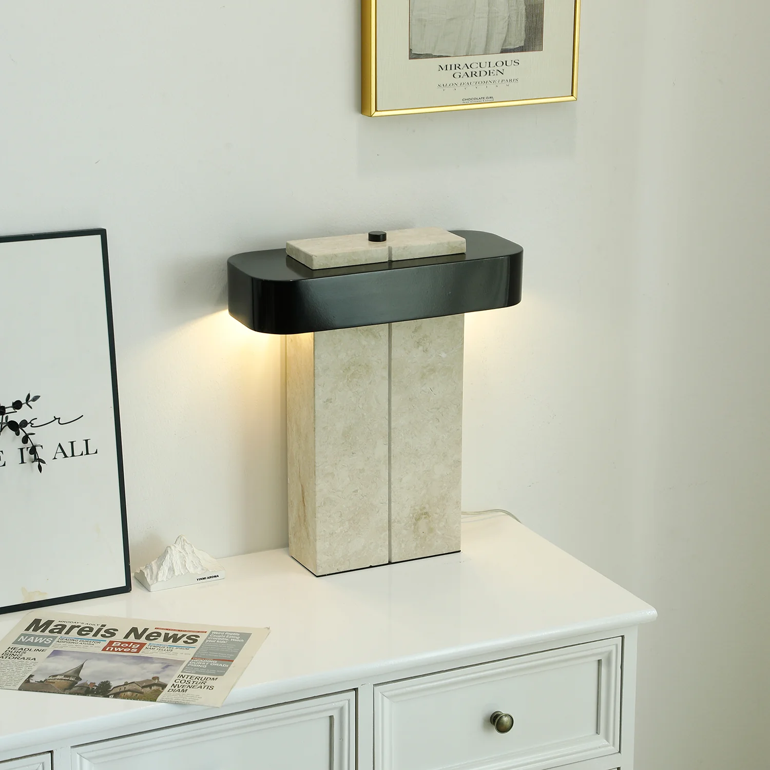Bastion Marble Table Lamp - Image 3