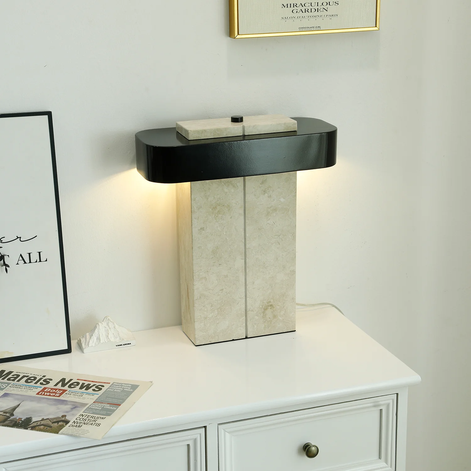Bastion Marble Table Lamp - Image 6