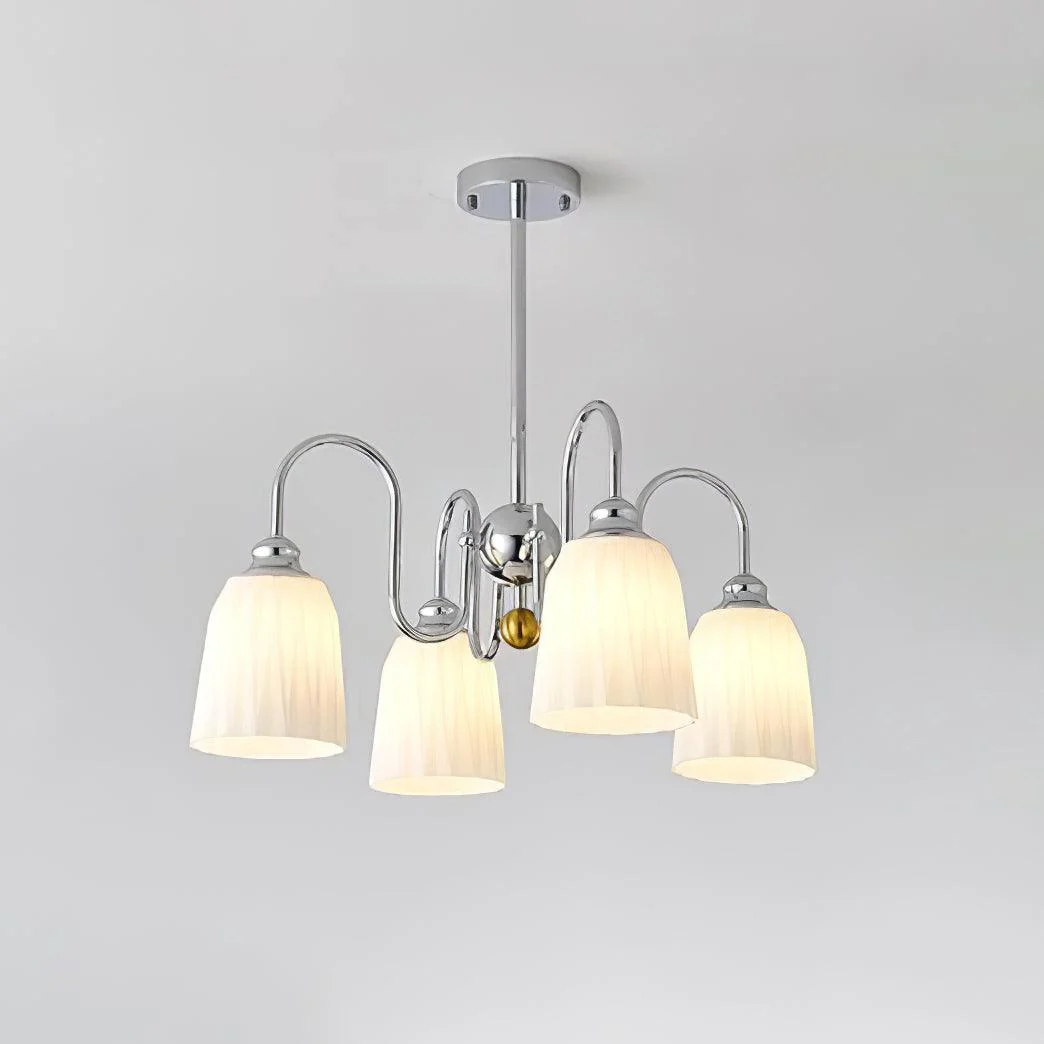 Bauhaus Pleated Chandelier - Image 19