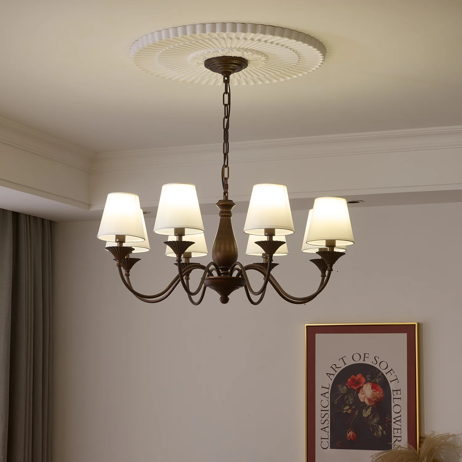 Beatrice Vintage Chandelier - Image 10