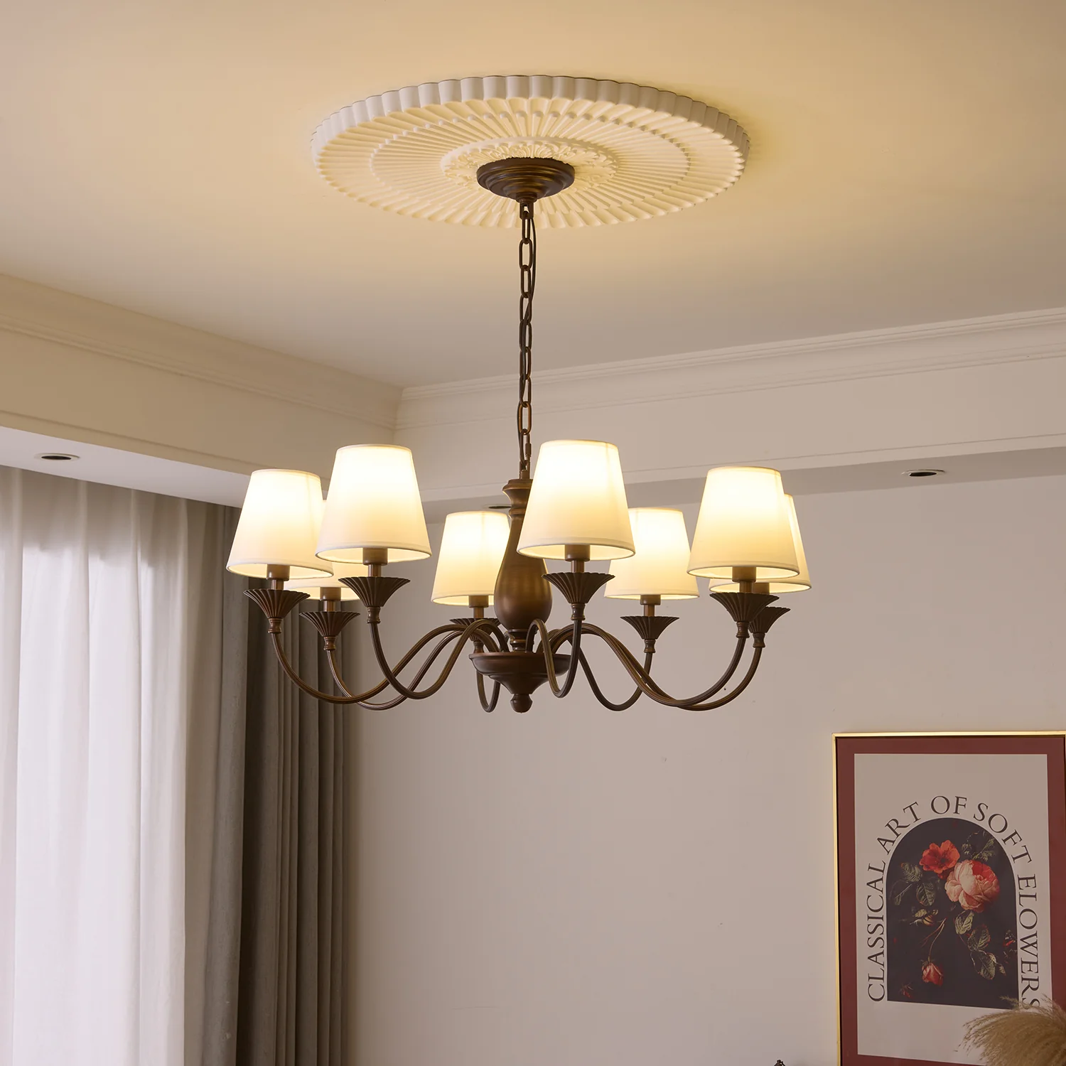 Beatrice Vintage Chandelier - Image 12