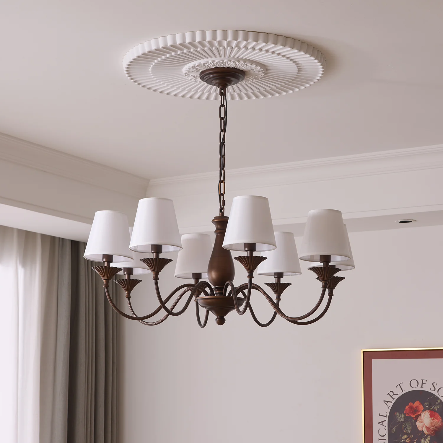 Beatrice Vintage Chandelier - Image 13