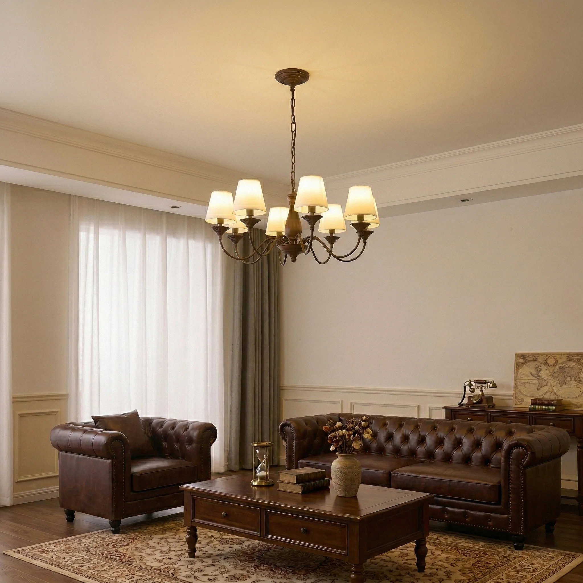 Beatrice Vintage Chandelier - Image 6