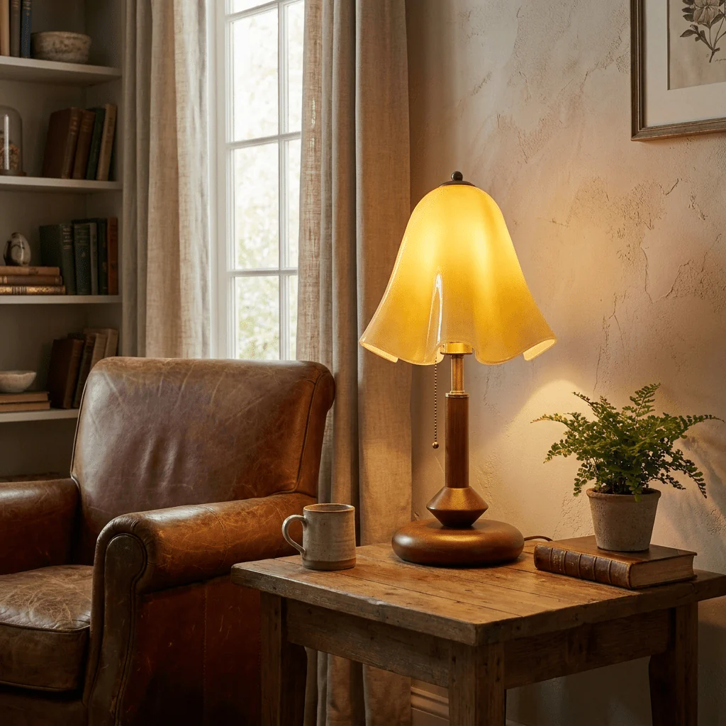 Bell Glass Table Lamp - Image 6