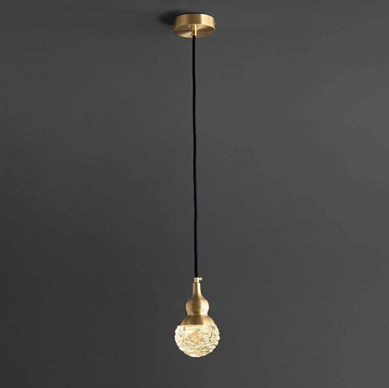 Bella Brass Pendant Light - Image 15