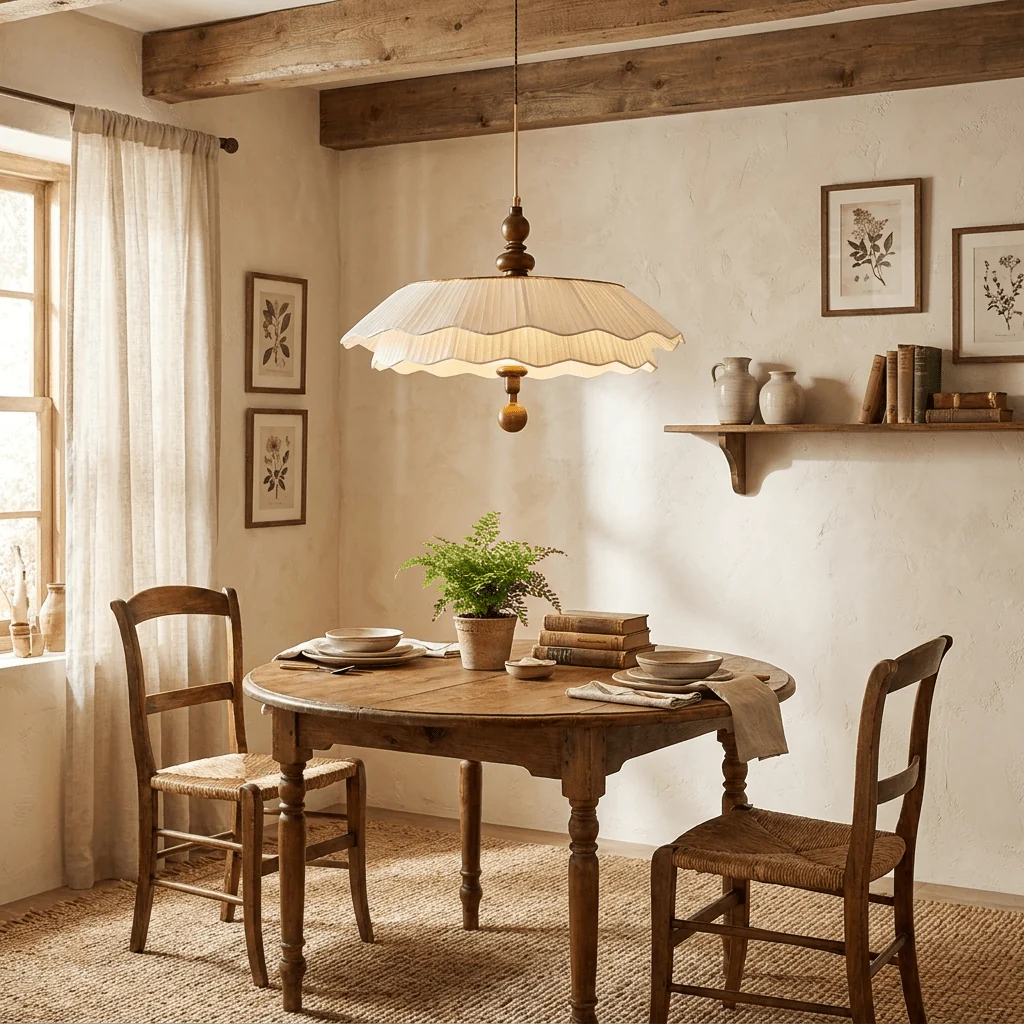 Belle Epoque Pleated Pendant Light - Image 3