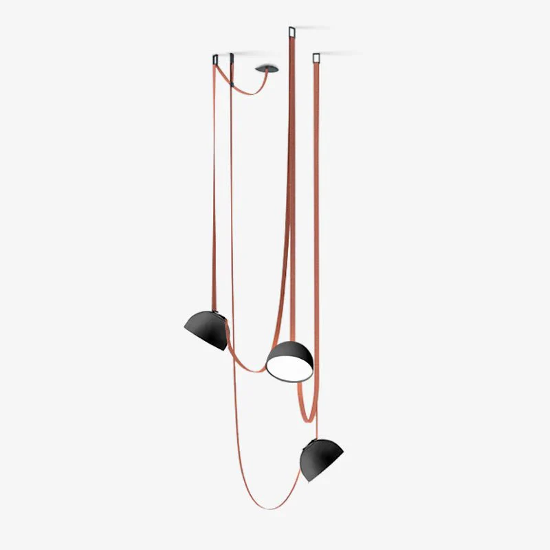 Belts Combination Canvas Pendant Light - Image 20