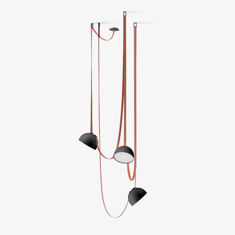 Belts Combination Canvas Pendant Light - Image 21
