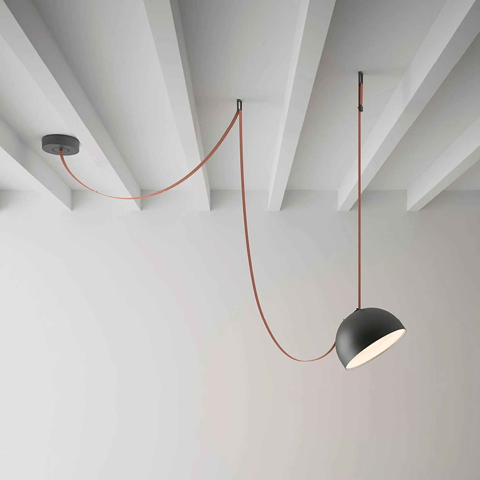 Belts Combination Canvas Pendant Light - Image 6