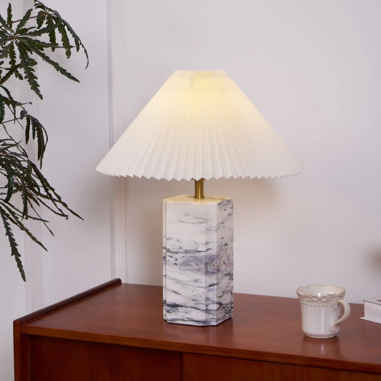 Bianca Marble Table Lamp - Image 2