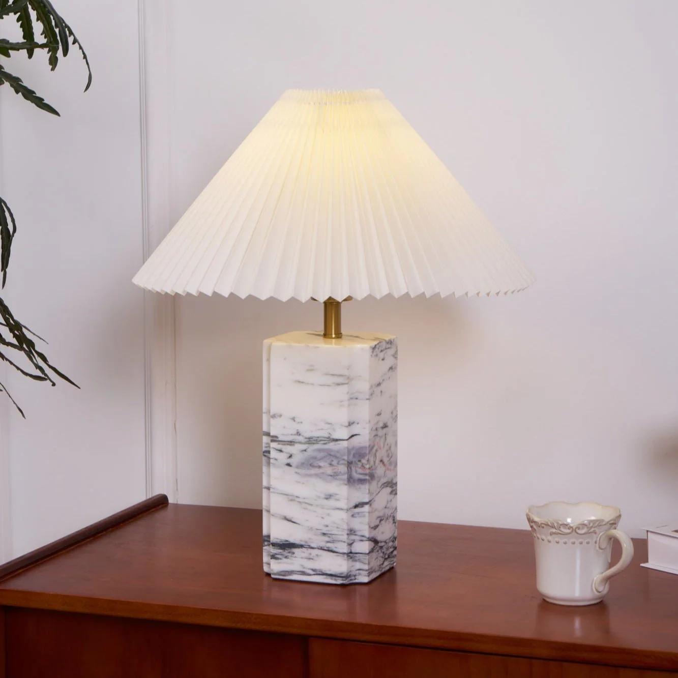 Bianca Marble Table Lamp - Image 3