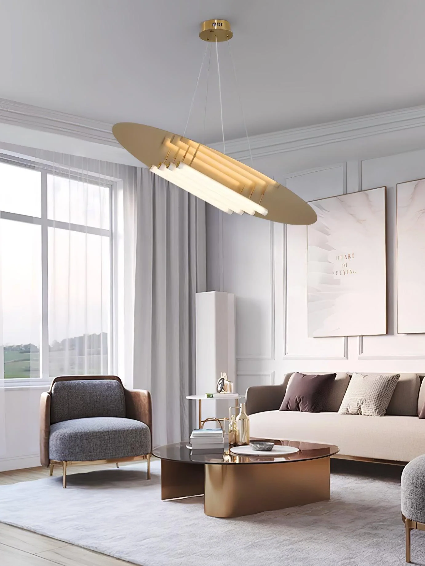 Big Disc Pendant Lamp - Image 5