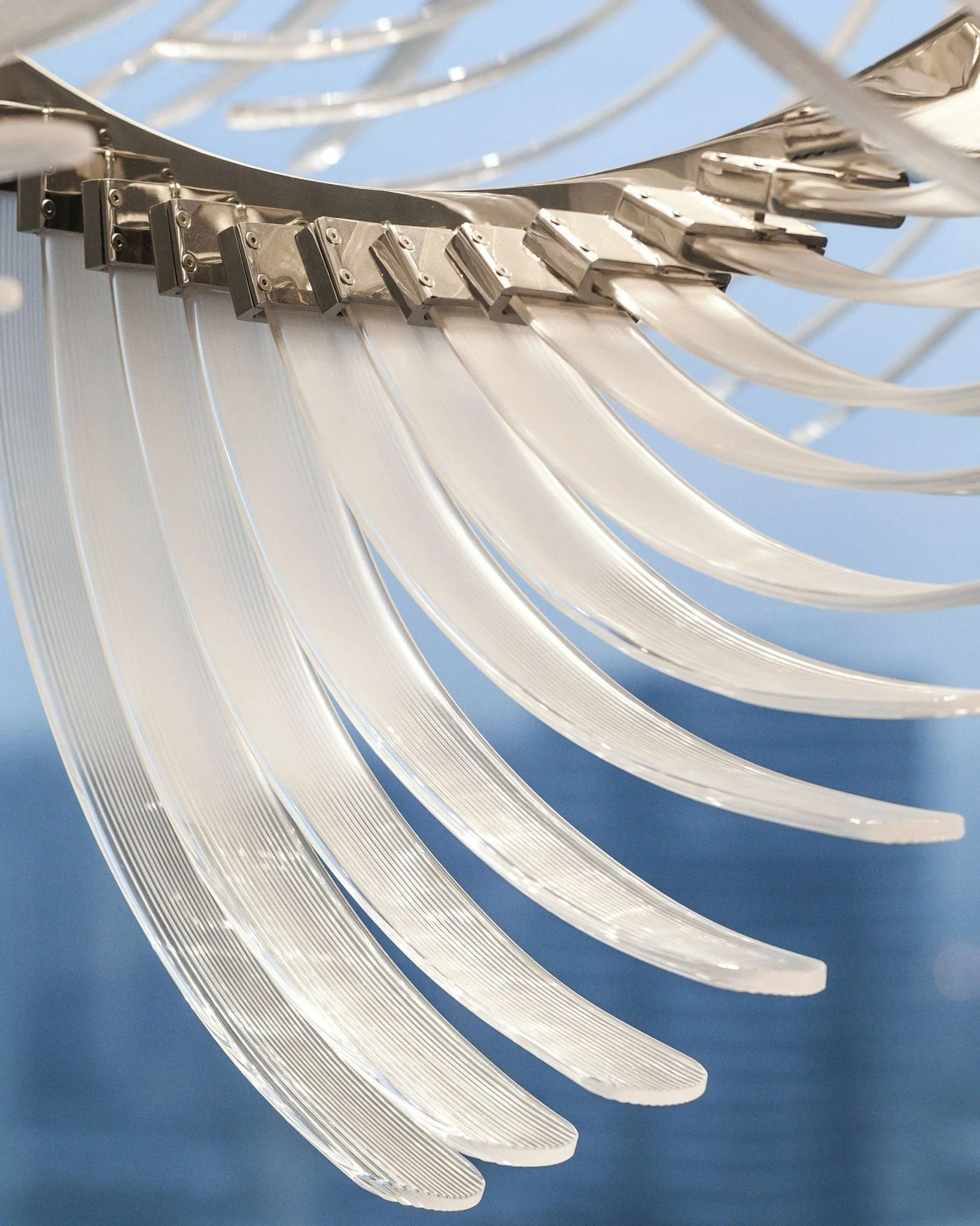 The Bird Feather Wings LED Chandelier | Custom Size & Made-to-Order Lighting for Luxury Homes & Commercial Spaces - Image 7